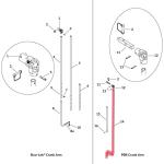 1100461 Shur-Co (OEM) Offset Crank Arm